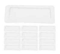 VOSAREA 24pcs DIY Lip Balm Holders Lip Balm Money Pouches Plastic Dome Money Holders for Craft Projects and Pouches