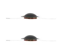VOSAREA 2pcs 25 Core Tweeter Repair Kit with Dome Diaphragm and Voice Coil, 4ω High Frequency Speaker Replacement Parts for Car and Home Audio Tweeters, for DIY and Studio Monitors