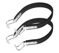 VOSAREA 2pcs Automotive Battery Carrying Strap with Hook, Heavy Duty Portable Car Battery Lifter Handle for Outdoor Camping and Transport, Utv Compatible