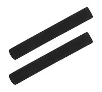 VOSAREA 2pcs Black Eva Foam Stroller Grip Cover Sleeve with Enhanced Grip and Comfort Restoration, Anti-Slip Pushchair Handle Protector for Shopping Trips and Park Walks