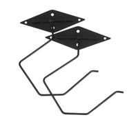 VOSAREA 2pcs Foldable Banana Hook with Adhesive Under Cabinet Mount Space Saving Fruit Hanger for Kitchen Organization Easy Installation Keeps Bananas Fresh Longer and Prevents Bruising