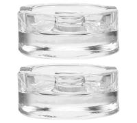 VOSAREA 2pcs Glass Fermentation Weights for Fermentation Jars and Pickle Jars Practical Fermenting Lids and Making Sauerkraut