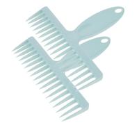 VOSAREA 2pcs Hair Removal Comb for Broom with Long Handle Multi-Function Floor Cleaning Tool for Hair and Dust Removal Portable Small Comb in Home and Office