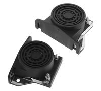 VOSAREA 2pcs Loud Backup Alarm for Trucks and Engineering Vehicles, Reversing Beeper with Easy Installation, Sturdy Metal and Plastic Construction, for Backup Alert and Safety