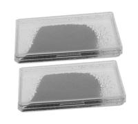 VOSAREA 2pcs Magnetic Iron Powder Boxes for Physics Teaching Visual Magnetism Demonstration Tool for School Projects Interactive Electromagnetic Field Science Experiment Kit for Students