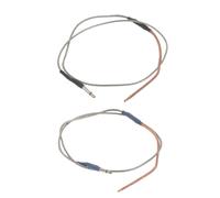 VOSAREA 2pcs Piezo Guitar Pickup Transducer with Plug Soft Pressure-sensitive Under-saddle Pickup Strip Acoustic Guitar Accessories for Enhanced Sound Quality