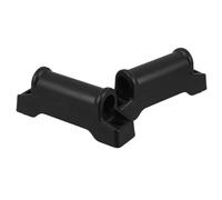 VOSAREA 2pcs Plastic Footrest Slider for Reclining Chair Replacement Parts with Smooth Edges and Easy Installation, Suitable for Office and Home Furniture Use