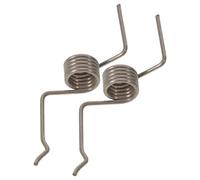 VOSAREA 2pcs Refrigerator Door Spring 1.3-10.6-5 Torsion Vertical Spring Hinge Replacement for Fridge French Door Accessories