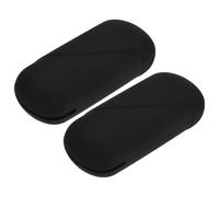 VOSAREA 2pcs Storage Case Storage Box Leakproof High Temperature Resistance Silicone Convenient Box for Feminine Care Daily Use