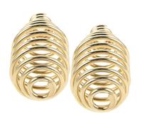 VOSAREA 2pcs Universal Spring Stove Handle for Wood Stoves and Smokers, Steel Metal Material with Comfortable Touch Temperature and Smooth Surface, Replacement for Fireplace and Grill