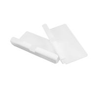 VOSAREA 2pcs Wall Mounted Phone Holder for Cables and Ebook Readers, Acrylic Material with Flexible Viewing Angles, Universal Compatibility, for Shared Spaces and Work Stations