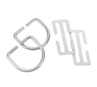 VOSAREA 2sets Diving Weight Belt Keeper with D Ring for Secure Fixing and Easy Accessory for Scuba Diving and Snorkeling Gear Management