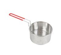 VOSAREA 304 Stainless Steel Noodle Colander Scoop Strainer Basket 20cm for Deep Frying Over Sink Use, Kitchen Ramen Noodle Filter Skimmer for Home and Restaurant