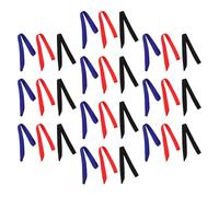 VOSAREA 30pcs Medal Lanyard Ribbons with Snap Clips for Competition and Conference Use, Made of Resilient Polyester Material, Comfortable Neck Ribbon for Sports Events and Achievement