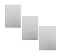 VOSAREA 3Pcs 12X8Cm Rabbit Cooling Plate Pet Cool Mat for Hamsters Small Animals Summer Cooling Pad