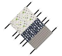 VOSAREA 3pcs Comfortable Hamster Hammock for Little Pets and Chinchillas, Cloth Material Hanging Bed Providing A Safe Hiding Place and Warm, Creative Design for Home Or Pet Shop Use