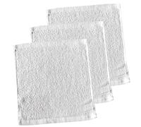 VOSAREA 3pcs Disposable Cotton Hand Towels Lightweight Guest Napkins for Hotel Restaurant Spa Clinic Soft Skin Friendly