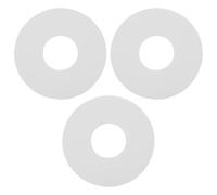 VOSAREA 3pcs Inflatable Boat Air Valve Replacement Seals with Sturdy Pvc Material and High Efficiency Sealing, Suitable for Dinghy, Kayak, Paddle Board, and Raft Accessories