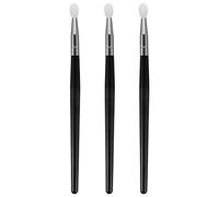 VOSAREA 3pcs Silicone Makeup Brush Set for Women, Including Eyeshadow Brush and Lip Balm Applicator, Made of Plastic and Silicone, for Home Use the Go