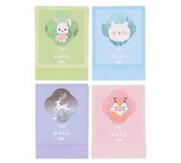 VOSAREA 400pcs Oil Blotting Paper Absorbing Face Paper Simple Chic Natural Style Convenient Carry Absorbing Extra Makeup Lady Facial Use Assorted Style