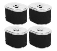 VOSAREA 4pcs Air Filter Replacement for 168f Gasoline Engine, Power Trowel and Garden Cultivator Use, Featuring Easy Installation and Efficient Filtration with Paper Filter and Washable