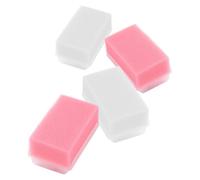 VOSAREA 4pcs Baby Sensory Brush Set for Hair and Bathing with Supple Bristle Design and Plastic Sponge Material, to Train Baby's Sensory and Daily Body Deep Cleaning