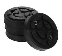 VOSAREA 4pcs Car Lifting Pads Auto Jacking Lift Pads Two- Post Round Heavy Duty Jack Rubber Mats Useful Lifting Support (Block) Car Accessories for Auto Lift Truck Hoist