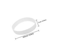 VOSAREA 4pcs Golf Putting Cup Rings Thickened Portable Golf Practice Tool for Outdoor Training Aid Compatible with Standard 108mm Holes