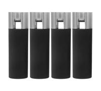 VOSAREA 4pcs Plastic Vertical Blind Cord Weight Pull Ends for Blinds Iron, Plastic Wind Resistant Black