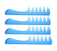 VOSAREA 4pcs Retro Pomade Styling Comb Barber Styling Comb for Men for Barbershop and Home Use