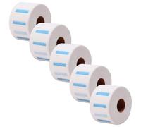 VOSAREA 5 Rolls Disposable Haircut Neck Strip Barber Neck Paper White Paper Material Stretches Supple for Professional Salon Services