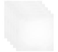 VOSAREA 5pcs Acrylic Sheet DIY Board Square Acrylic Sheet for Crafts School Projects Easy to Cut and Carry