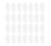 VOSAREA 60pcs Pvc Face Protective Covers for Hairdressers and Professionals, Reusable Shields Improving Hair Cutting Efficiency, for Beauty Use and Hair Washing