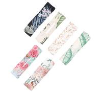VOSAREA 6pcs Hair Bun Maker Set Hair Donut Shaper Fabric Styling Tool for Women and Ladies, Create Beautiful Hairstyles for Daily Wearing and Special Occasions with Fashion Assorted style