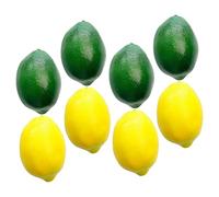 VOSAREA 8Pcs Artificial Foam Fruit Props with Lifelike Appearance and Colour Retention, for Home Decor, Photo Props, and Teaching Scenarios