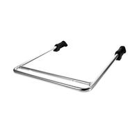 VOSAREA Adjustable Footrest for Desk Chair 37cm Retractable Rotatable Foot Cushion Iron Frame Suitable for Office Chair and Gaming