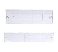 VOSAREA Air Conditioner Wind Cover Air Conditioner Outlet Deflector Air Conditioning Air Conditioner Wind Deflector Air Conditioner Shelter Air Vent Deflector Protective Cover Window White