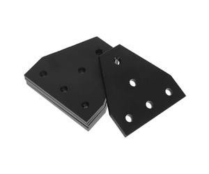 VOSAREA Aluminium Extrusion Connector Brackets T Shape with 5 Holes 6pcs for Secure Connection and 2020 Aluminium Profiles in 3D Printer Frame Suitable for Mechanical Structures and