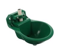 VOSAREA Automatic Drinking Water Trough Sheep Waterer Feeder Float Valve Sheep Water Bowl Feeder for Goat Green