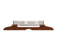 VOSAREA Banjo Replacement Bridge Made of Coffee Wood Easy to Replace and Use Banjo Accessory for Irish Tenor and Other Wooden Instruments Sturdy and Reliable