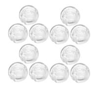VOSAREA Beaded Chain Stops Roller Blind Accessories for Vertical Blinds 12pcs Pom Material with Safety and Aesthetic Design, Suitable for 4.5mm Bead Chains