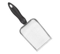 VOSAREA Bearded Dragon Sand Stainless Steel Reptile Sand Sieve with Ergonomic Design Handle Reptile Litter Cleaner and Sifting in Substrates and Bedding