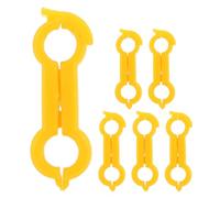VOSAREA Bird Foot Alignment Brace for Home Pet Care and Professional Leg Hobble Brace 6pcs Restoring Walking Posture and Minimizing Pressure on Feet for Parrots and Small Birds