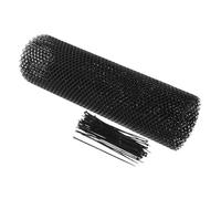 VOSAREA Black Pe Balcony Safety Fence Mesh for Pets, 1 Roll with Solid Structure and Enhanced Safety, Suitable for Stair Railing and Indoor Balcony Enclosure