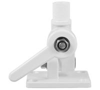 VOSAREA Boat Antenna Base Adjustable Height Marine Mount Bracket for Boats and Vessel IP67 Waterproof Easy Installation Plastic Steel Construction