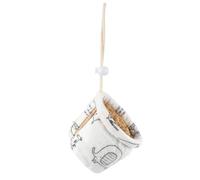 VOSAREA Bottle Protector Bottle Sleeve for Babies Reusable Impact Buffering Cotton Lamb Cashmere Lining Travel Hanging on A Cart