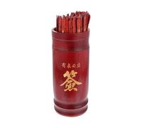 VOSAREA Buddhist Divination Sticks Set with Wooden and Paper Materials, Convenient to Carry and Simple to Store, for Temple and Office Use, Unique Chinese Ornament for Fortune Telling