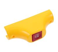 VOSAREA Bus Get off Bell Abs Yellow Bus Stop Notification Button Disembarkation Doorbell Versatile Applications