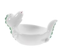 VOSAREA Cartoon Animal Ceramic Snack Bowl Nibbles Serving Dish Decorative Bowl for Home Restaurant Party