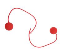 VOSAREA Cordless Skipping Rope Replacement Ball Pair 5Cm Red EVA Solid Weighted Jump Rope Balls for Indoor Gym Training